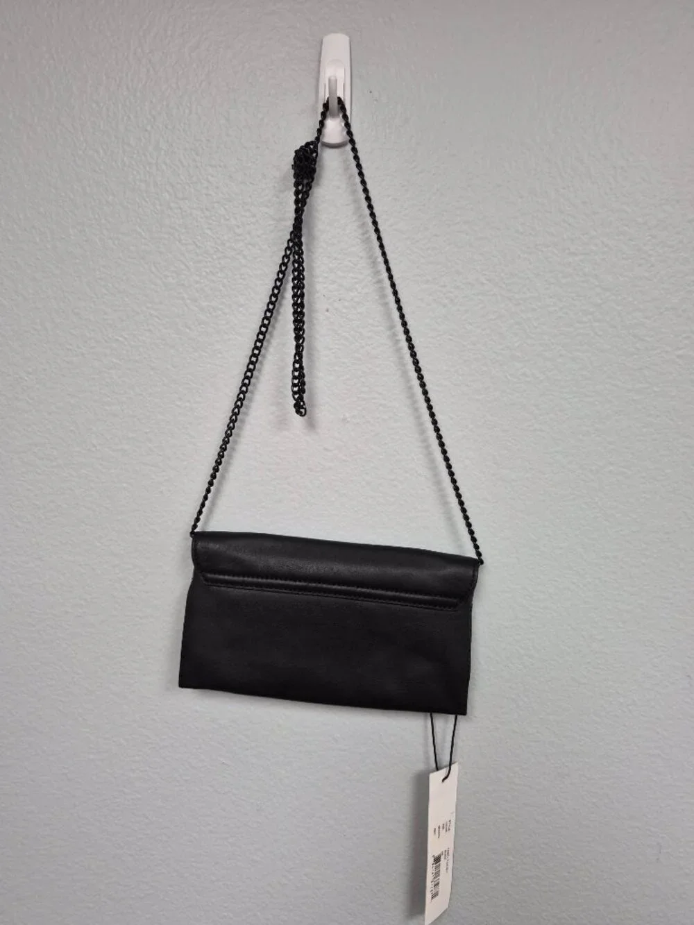 LOEFFLER RANDALL BLACK TAB CLUTCH/CROSSBODY - WT